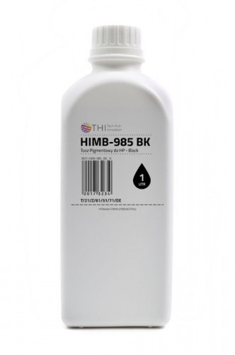 THI Bottle Black HP 1L Pigment ink INK-MATE HIMB985 image 1