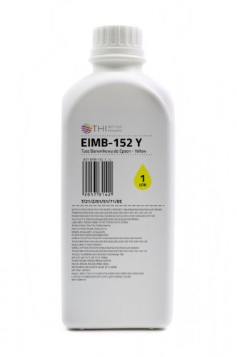THI Bottle Yellow Epson 1L high density Dye ink INK-MATE EIMB152 image 1