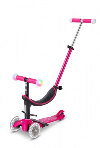 MICRO scooter Mini2Grow Deluxe Magic LED Pink, MMD359 image 1