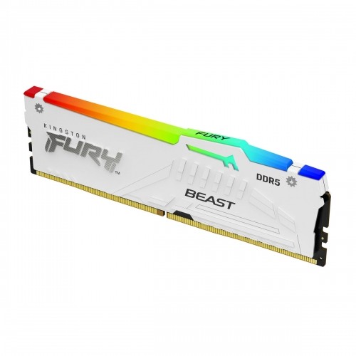 RAM Memory Kingston FURY Beast White RGB  32 GB DDR5 cl32 image 1