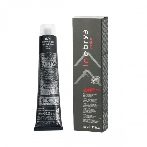 Permanent Dye Inebrya Nº 8/4 Light Blonde Copper 100 ml image 1