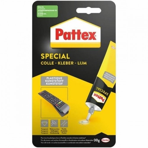 Instant Adhesive Pattex 30 g Plastic image 1