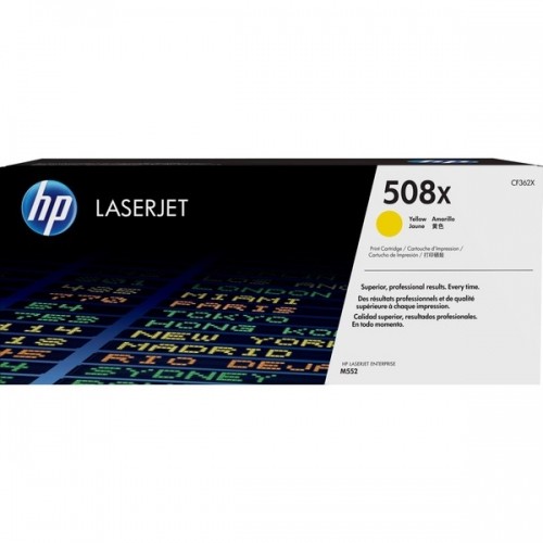 HP Toner gelb 508X (CF362X) image 1