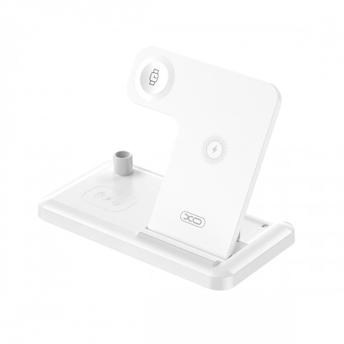XO wireless inductive charger WX033 4in1 15W white image 1