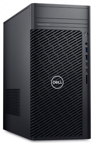 PC|DELL|Precision|3680 Tower|Tower|CPU Core i9|i9-14900K|3200 MHz|RAM 32GB|DDR5|4400 MHz|SSD 1TB|Graphics card Intel Integrated Graphics|Integrated|ENG|Windows 11 Pro|Included Accessories Dell Optical Mouse-MS116 - Black;Dell Multimedia Wired Keyboard - K image 1