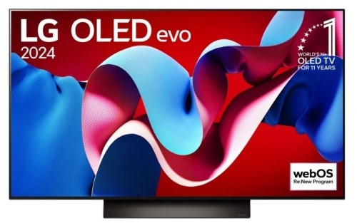 TV Set|LG|48"|OLED/4K/Smart|3840x2160|Wireless LAN|Bluetooth|webOS|OLED48C41LA image 1