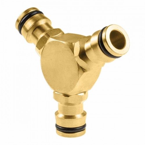 Tap connector Cellfast 3 outputs Brass image 1