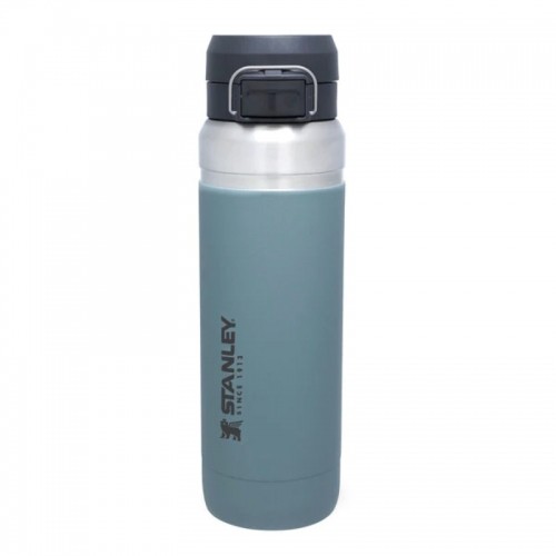 Stanley Termopudele The Quick Flip Water Bottle Go 1,06L zilganpelēka image 1