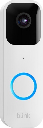Amazon Blink Video Doorbell, white image 1