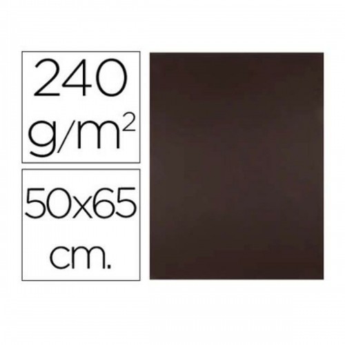 Картонная бумага Liderpapel CX89 Чёрный 50 x 65 cm (25 штук) image 1