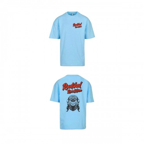 Men’s Short Sleeve T-Shirt RADIKAL Bear Sky blue M image 1