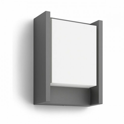 LED Wall Light Philips Anthracite Aluminium Plastic A++ 6 W 600 lm (1 Unit) (Refurbished A) image 1
