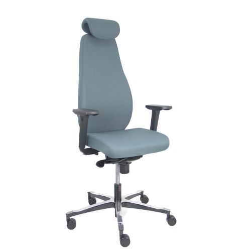 Office Chair with Headrest Bjarg P&C 5ST61LC Grey image 1