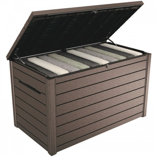 Keter Ящик для хранения Ontario Storage Box 870L коричневый image 1