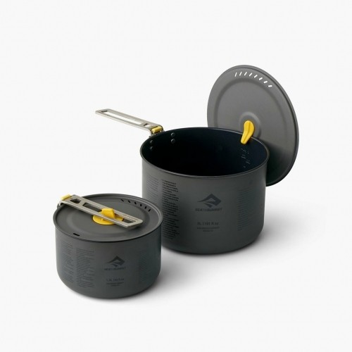 Sea To Summit Frontier Pot set 3 L Black, Stainless steel image 1