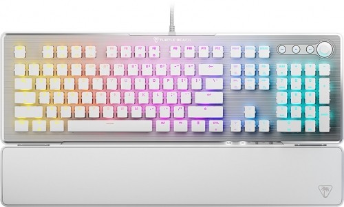 Turtle Beach keyboard Vulcan II US, white image 1