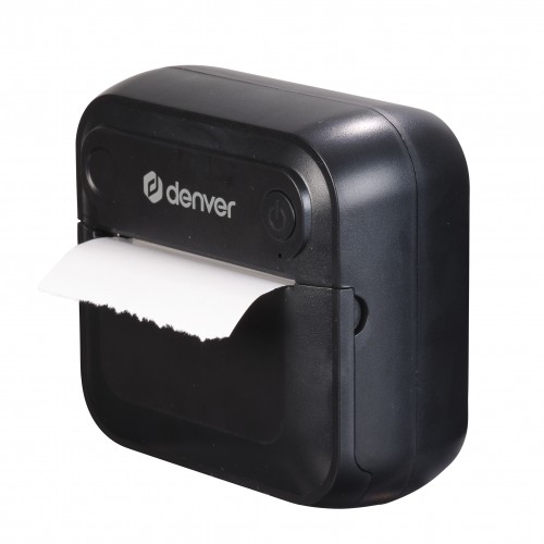 Denver MBP-32B Thermal Mini Printer with Bluetooth, Black image 1