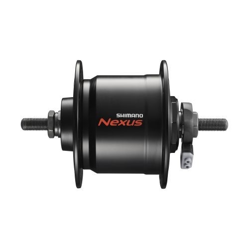 Shimano DH-C3000-3N-NT 6V/3W 140/32 Dynamo Hub Nut / Melna / 32 H image 1