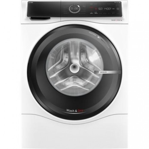Bosch | Washing Machine with Dryer | WNC254A0SN | Energy efficiency class D | Front loading | Washing capacity 10.5 kg | 1400 RPM | Depth 62 cm | Width 60 cm | Display | LED | Drying system | Drying capacity 6 kg | Steam function | White image 1