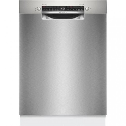 Bosch | Dishwasher | SMU4HAI01S | Built-in | Width 60 cm | Number of place settings 13 | Number of programs 6 | Energy efficiency class D | Display | AquaStop function | Silver image 1