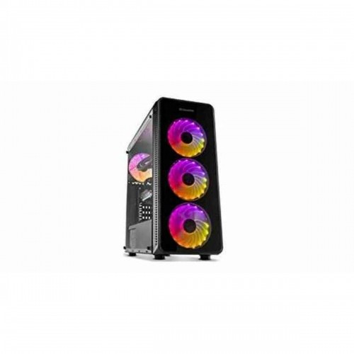 ATX Semi-tower Box Nox NXHUMMERTGM LED RGB Black image 1