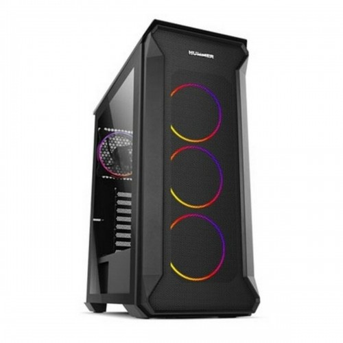 Блок полубашня Micro ATX / Mini ITX / ATX Nox Hummer Quantum RGB Ø 12 cm Чёрный image 1