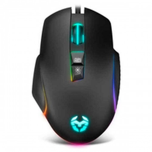 Игровая мышь со светодиодами Krom NXKROMKEOS 6400 dpi RGB Чёрный image 1