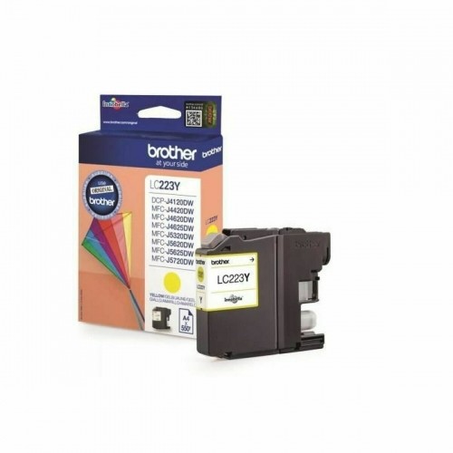 Original Ink Cartridge Brother LC-223YBP Yellow Black image 1