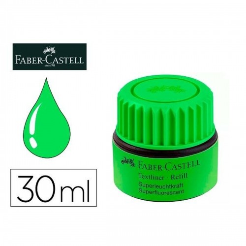 Ink Faber-Castell 154963 30 ml Green image 1