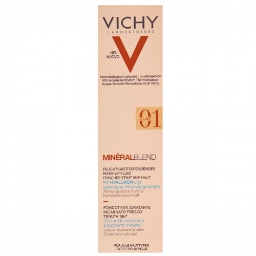 Жидкая основа для макияжа Vichy Mineralblend Nº 01 Clay 30 ml image 1