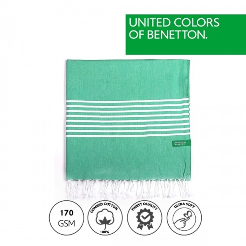 Пляжное полотенце Hammam Benetton Зеленый image 1