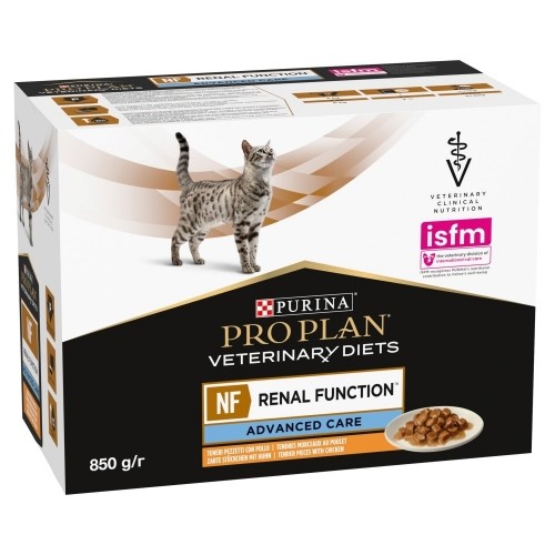 Purina Nestle PURINA PRO PLAN VET FELINE NF AdvCare Kurczak 850g image 1