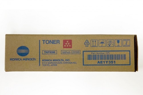 Original Toner Magenta Konica Minolta Bizhub C3100i (TNP93M, TNP-93M, AE1Y351) image 1
