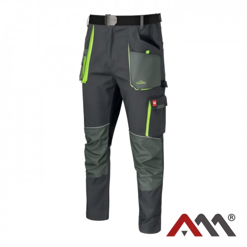 Art.master Bikses darba Classic Stretch Slim pelēkas 58.izm image 1