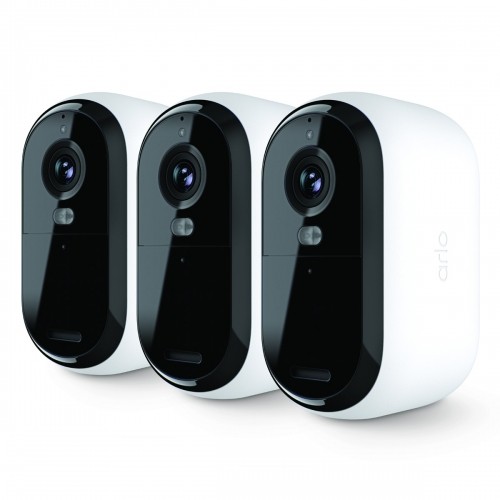 Arlo Essential 2 2K Outdoor Überwachungskamera Weiß, 3er Set 2K Auflösung, WLAN, IP65 Wetterfest image 1