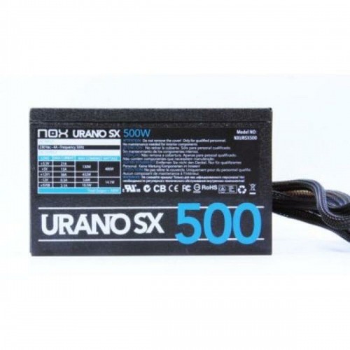 Источник питания Nox Urano SX ATX 500W ATX 500 W CE & RoHS, FCC image 1