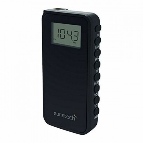 Портативное радио Sunstech RPD23BK Чёрный image 1