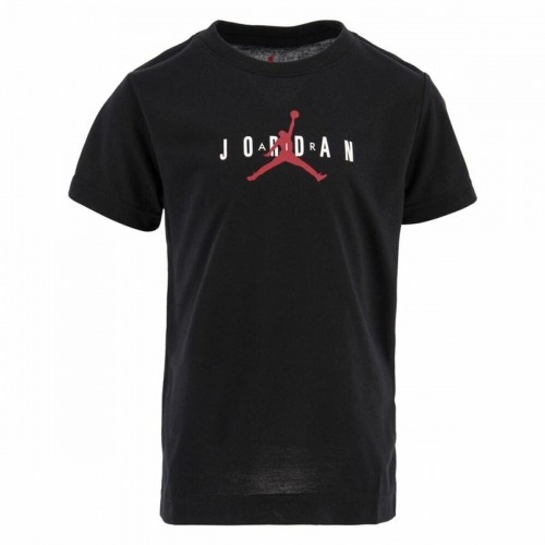 Krekls ar Īsām Piedurknēm Bērniem Jordan Jumpman Graphic Melns image 1