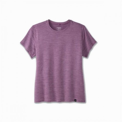 Women’s Short Sleeve T-Shirt Brooks Luxe Lilac image 1