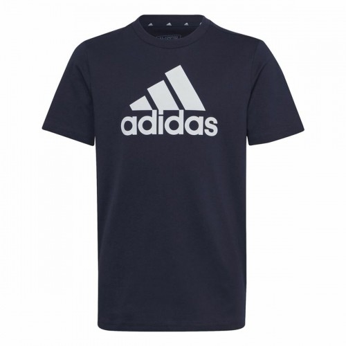 Детский Футболка с коротким рукавом Adidas Чёрный image 1