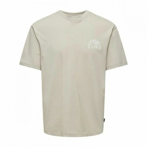 Men’s Short Sleeve T-Shirt Only & Sons Onskylan Rlx Icon Soft green image 1