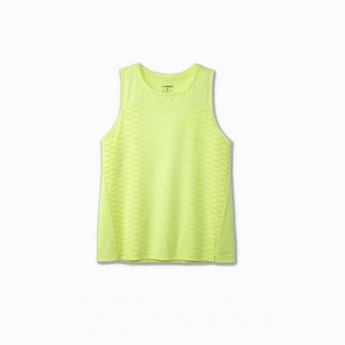 Women's Sleeveless T-shirt Brooks Sprint Free 2.0 Yellow image 1