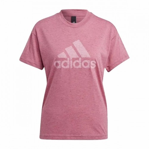 Women’s Short Sleeve T-Shirt Adidas Winrs 3.0 Light Pink image 1