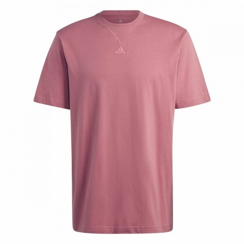 Vīriešu Krekls ar Īsām Piedurknēm Adidas All Szn Rozā image 1