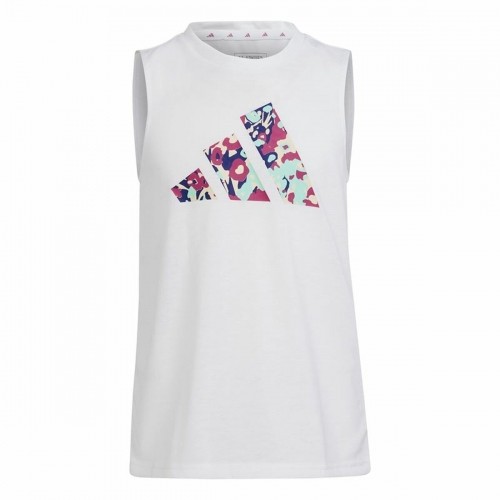 Tank Top Kids Adidas White image 1