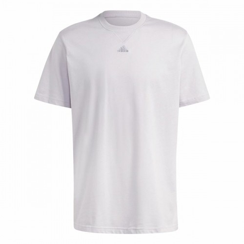 Men’s Short Sleeve T-Shirt Adidas All Szn Lilac image 1