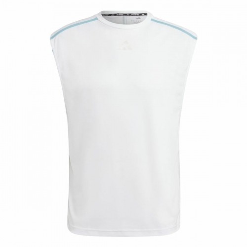 Мужская футболка без рукавов Adidas Base Белый image 1