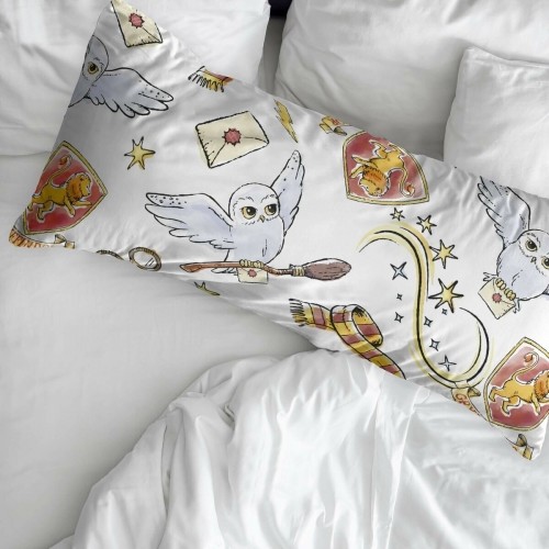 Pillowcase Harry Potter Hedwig Multicolour 45 x 110 cm 100% cotton image 1