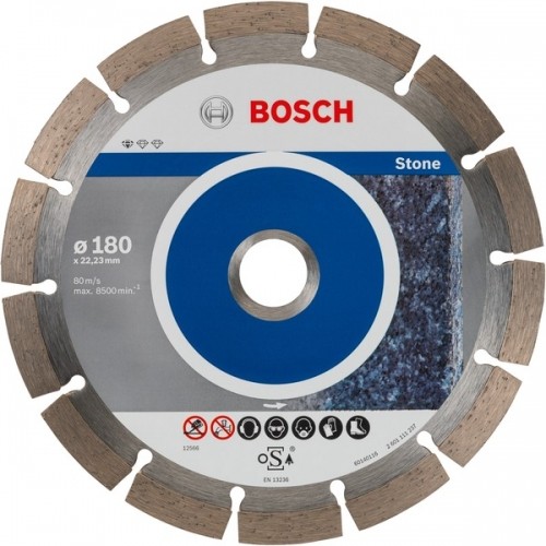 Bosch Diamanttrennscheibe Standard for Stone, Ø 180mm image 1