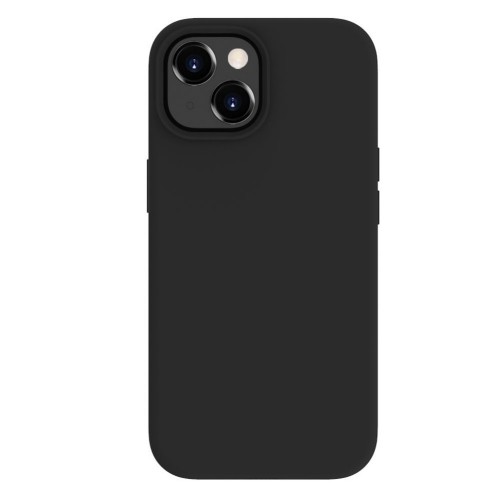Evelatus Премиум Мягкого прикосновения Силиконовый чехол-крышка для Apple iPhone 15 Plus Черный image 1